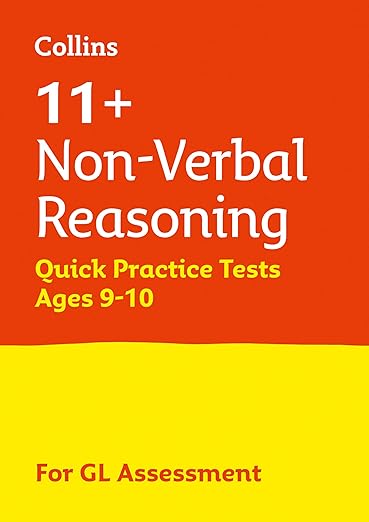 Book cover for 'Collins NVR Quick Practice Tests Year 5 Ages 9-10'